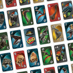 Uno-Jeu de Cartes Jurassic World Renaissance-Pour Toute La Famille