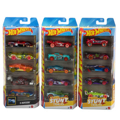 Hot Wheels Assortiment Coffrets 5 Véhicules 15 Voitures