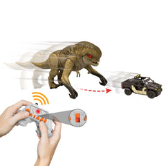 Jw Rebirth Pistage et Morsure Dinosaure Méchant1 et Véhicule