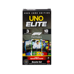 UNO Elite F1 Jogo de Cartas Booster Set