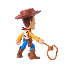 Disney And Pixar Toy Story Click Figs Sheriff Woody, Small Movie Toy With Pop Up Action Move