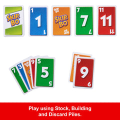 Skip-Bo Ultimate Sequencing Card Game For 2-6 Players Ages 7Y+