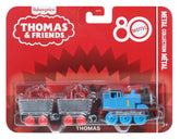 Thomas & Friends By Fisher-Price Small Die-Cast Mattel 80th Engine, Collectible Toy Metal Train