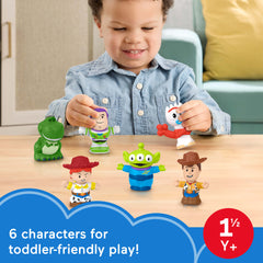 Fisher-Price Little People Disney Pixar Toy Story 6-Piece Figure Set For Toddlers & Kids