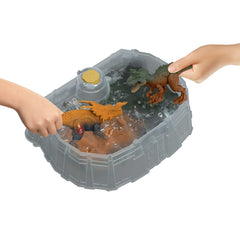 Jurassic World Dinossauro de Brinquedo Pacote de Batalha Dino Reveal