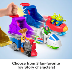 Imaginext Launcher Set With Disney And Pixar Toy Story Buzz Lightyear Figure