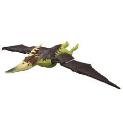 Jurassic World Wild Roar Pteranodon Dinosaur Action Figure Toy, Attack, Light & Sound, Scan Code