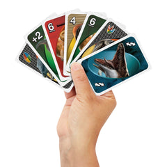 Uno-Jeu de Cartes Jurassic World Renaissance-Pour Toute La Famille
