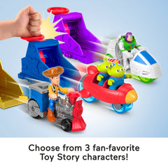Imaginext Launcher Set With Alien Figures, Inspired By Disney And Pixar Toy Story