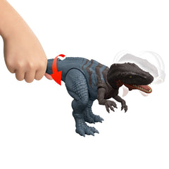 Jurassic World Dinossauro de Brinquedo Rebirth Rugido Selvagem Abelisaurus