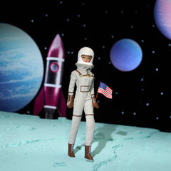Barbie Signature Miss Astronaut Doll Collectible With Silver Suit, Space Boots, & Helmet Accessory