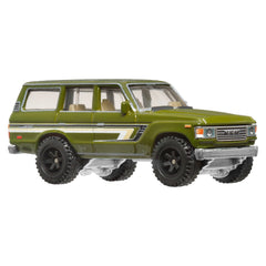 Hot Wheels Premium Car Culture Terra Trek Toyota Landcruiser Fj60 1:64 Scale Collectible Toy Vehicle