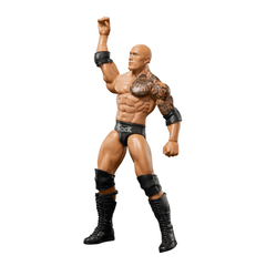 Wwe Figurine Articulée 15,24Cm (6Po) The Rock, de Collection