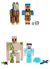 Minecraft Vanilla Figura de Acción 2-Pack de 3.25