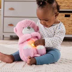 Fisher-Price Baby Brinquedo para Bebês FP Nutria Rosa Hora De Dormir