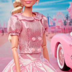 Barbie The Movie Doll, Margot Robbie As Barbie, Collectible Doll Wearing Pink Blouse & Skirt Set