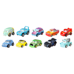Disney And Pixar Cars Mini Racers 10 Pack Of Collectible Vehicles