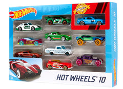 Hot Wheels Die Cast Basics Vehículo de Juguete Paquete de 10 Autos