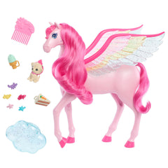 Barbie Barbie: A Touch Of Magic Pégase Rose, Chiot, Jouets