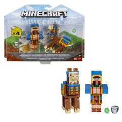 Minecraft Vanilla Figura de Acción 2-Pack de 3.25