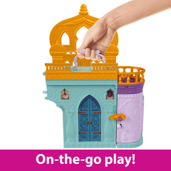 Disney Princess Jasmine Stacking Castle Doll House With Small Doll, inspired By Disney Movie Aladdin