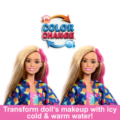 Barbie Pop Reveal Rise & Surprise Gift Set With Scented Doll, Squishy Scented Pet & More, 15+ Surprises