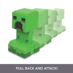 Minecraft Legends Creeper vs Piglin Bruiser Figures