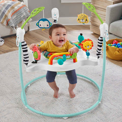 Fisher-Price Jumperoo de La Jungle, Centre D’Activités, Lumières+Sons