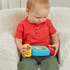 Fisher-Price Rires et Éveil Ma Tourni-Console D’Apprentissages - Version Anglaise et Française