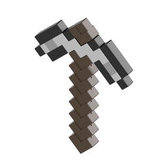 Minecraft Role-Play Toy Accessory Collection, Pixelated Design
