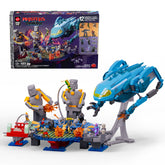 Mattel Brick Shop Masters Of The Universe Attack Of The Collector Building Toy Kit (594 Pieces), For Collectors