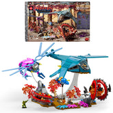 Mattel Brick Shop Masters Of The Universe Eternia Flight Fight Building Toy Kit