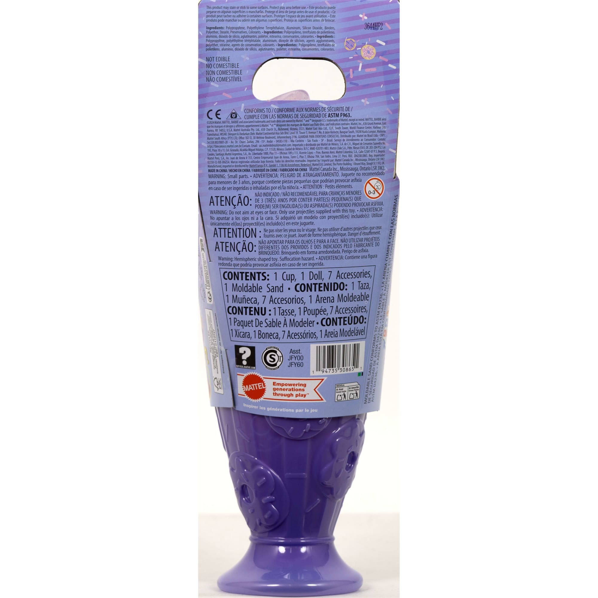 Barbie® Poupée Pop Reveal Barbie Violette