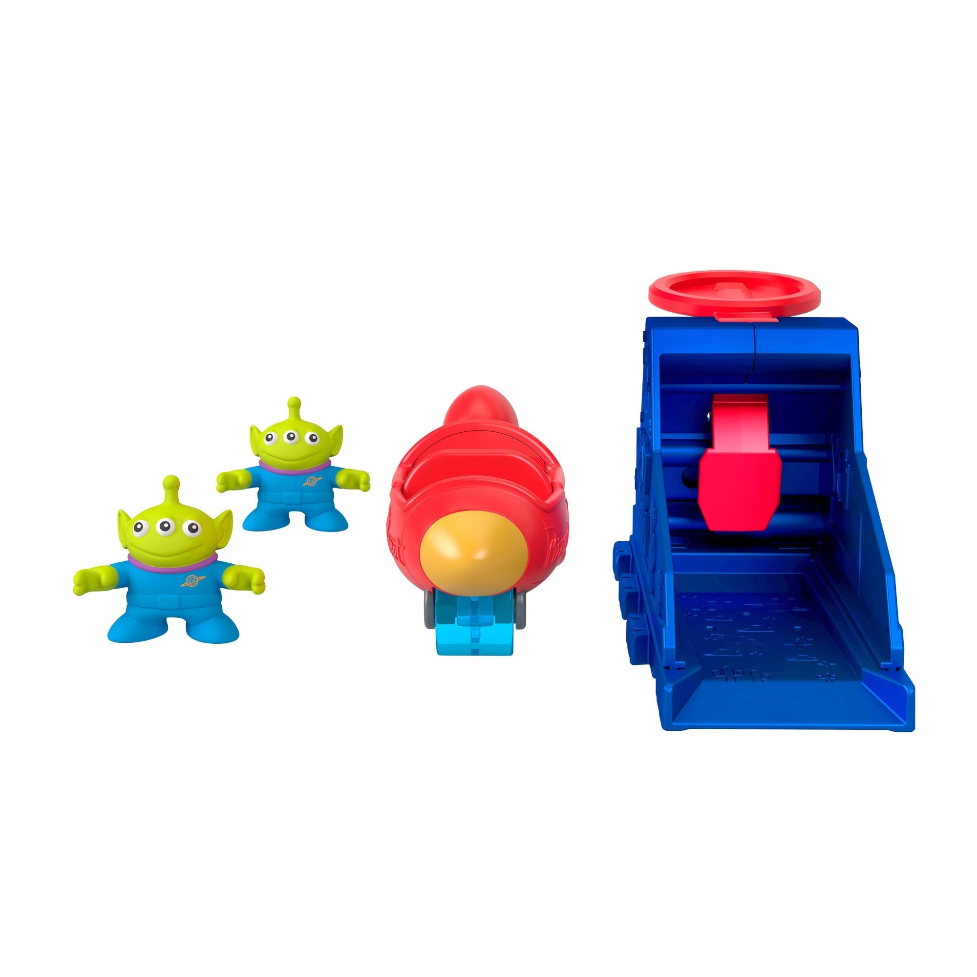Imaginext Launcher Set With Alien Figures, Inspired By Disney And Pixar Toy Story