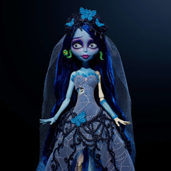 Monster High Skullector Corpse Bride Collectible Doll, Emily in Gothic Wedding Dress With Veil