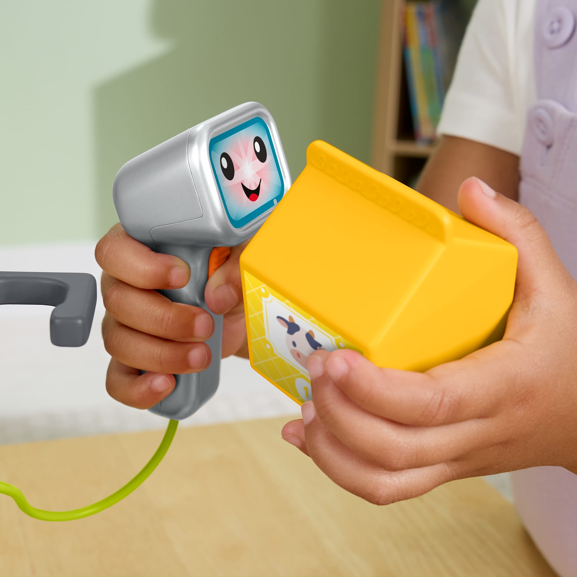 Fisher-Price Ríe y Aprende Juguete para Bebés Caja Registradora Escanea y Aprende