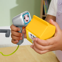 Fisher-Price Ríe y Aprende Juguete para Bebés Caja Registradora Escanea y Aprende