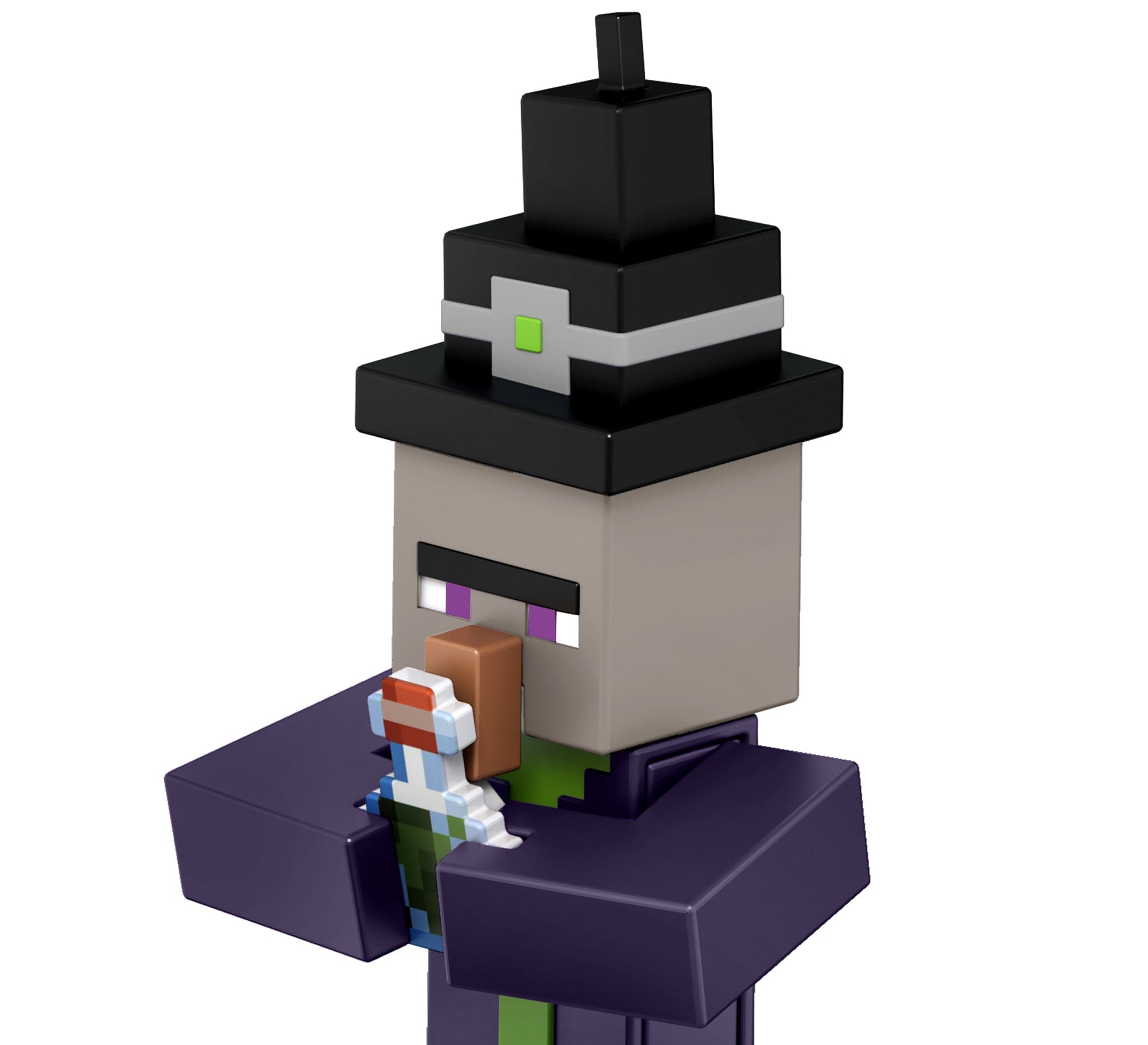 Minecraft Vanilla Figura de Ação Bruxa 3.25