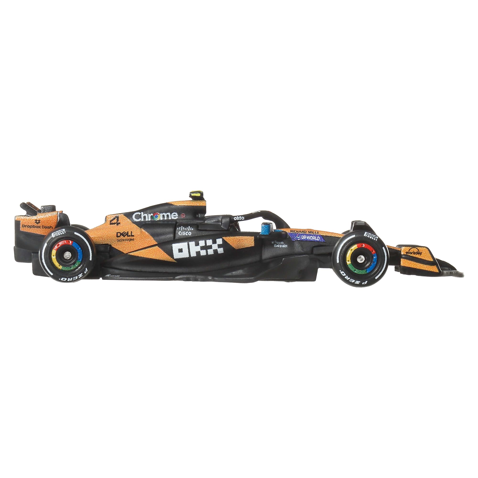Hot Wheels 1:64 Scale Premium Die-Cast Formula 1 Collectible Toy Race Car