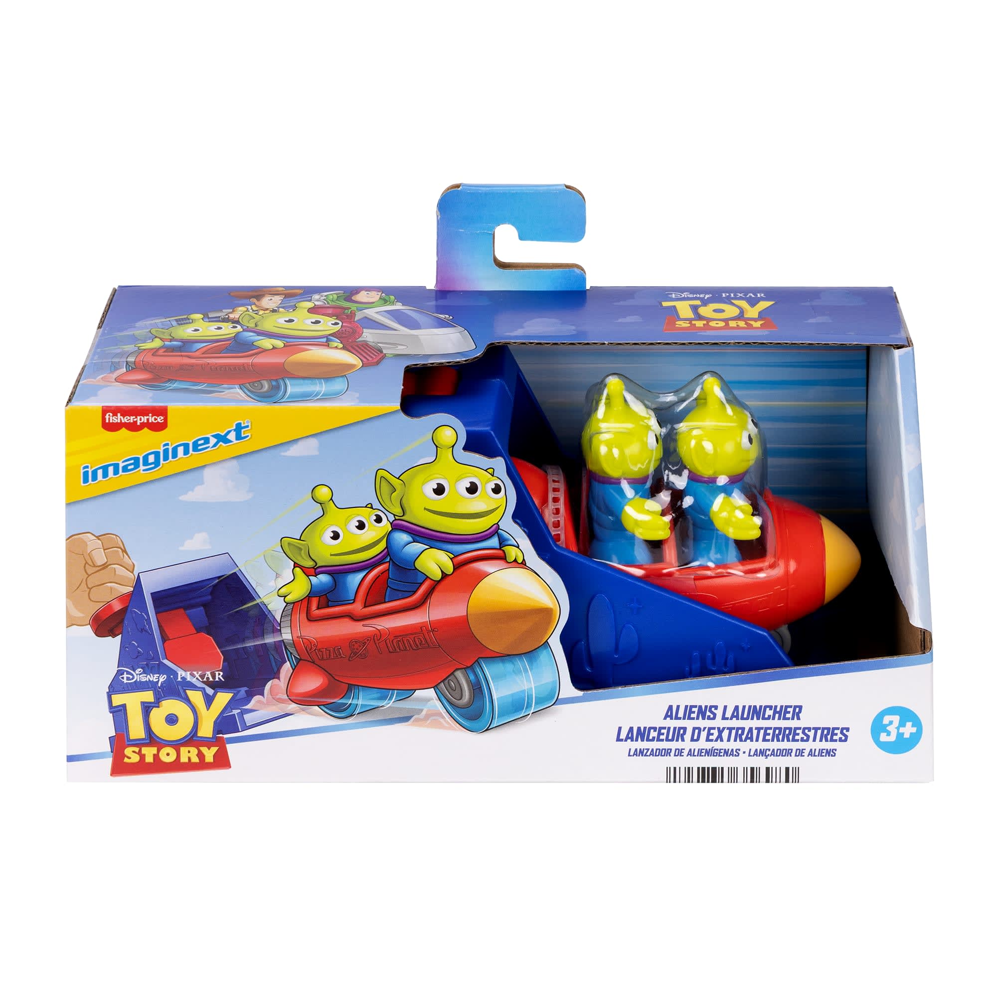 Imaginext Project Target Figura de Ação Imaginext Toy Story Lançador de Impacto Secreto