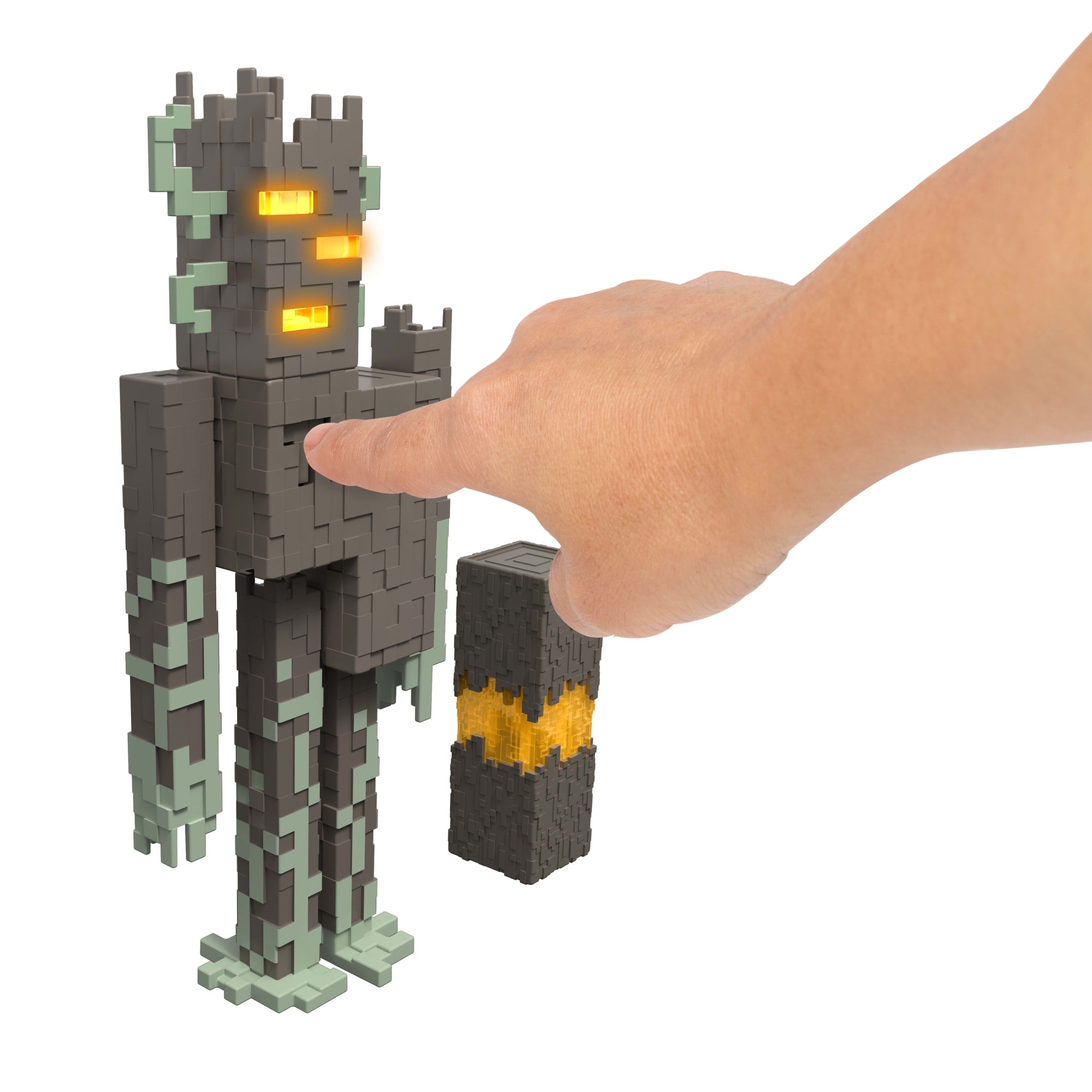 Minecraft The Creaking Action Figure With interactive Lights, Sounds & Accessory, 8-inch Collectible