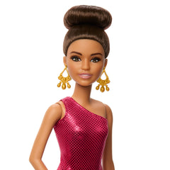 Barbie Ballroom Dancer Fashion Doll With Brown Styled Hair, Dancing Trophy Accessory