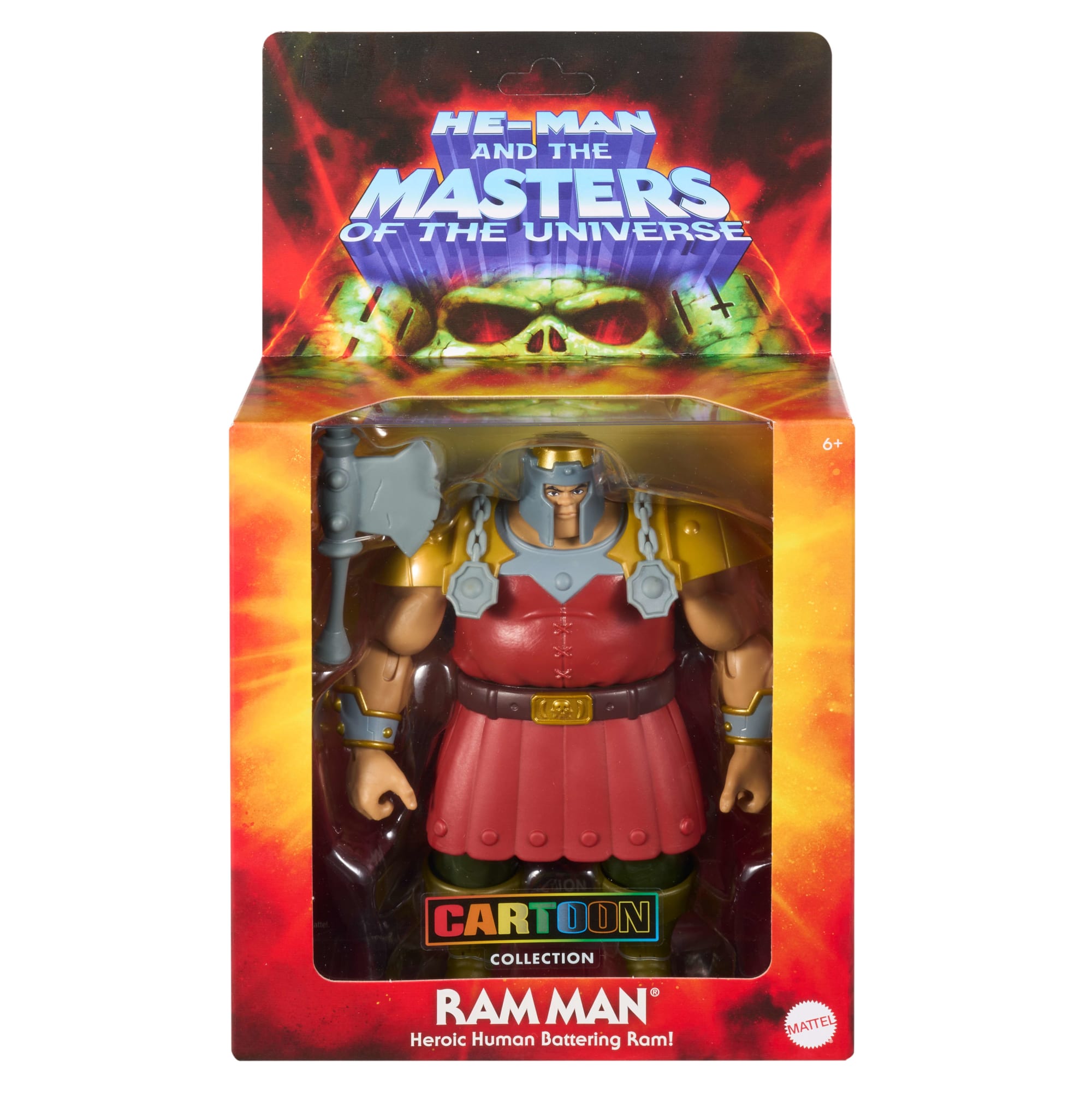 Masters Of The Universe Origins 200X Cartoon Collection Ram Man 5.5 inch Deluxe Action Figure Toy