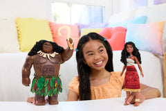 Moana 2 Bonecos Moana e Maui