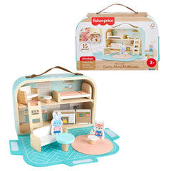 Fisher-Price® Maison de Poupée à Transporter en Bois