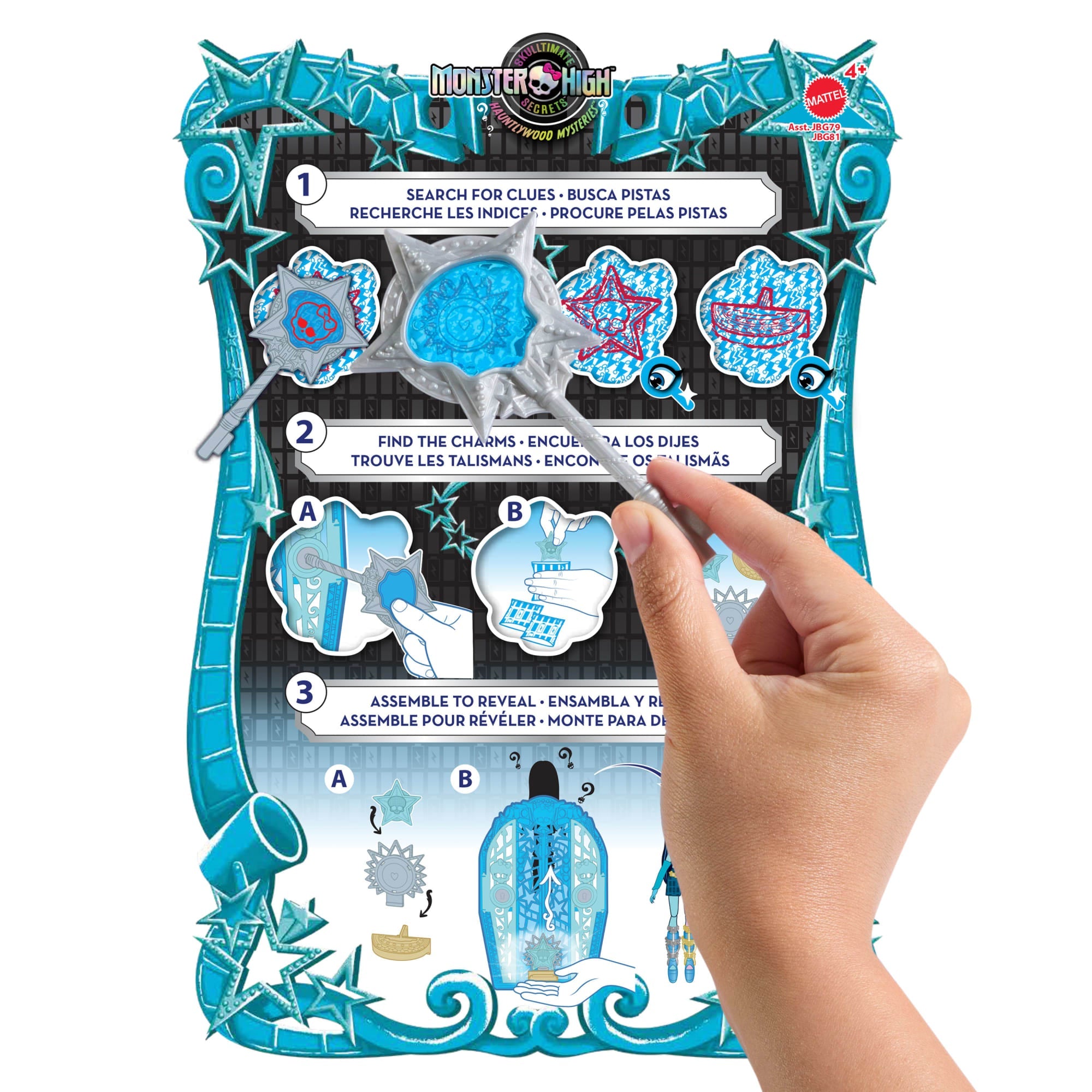 Monster High Boneca Skulltimate Hauntlywood Frankie