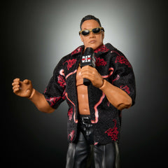 WWE Monday Night War Elite Collection The Rock Action Figure & Accessories 6-Inch Set