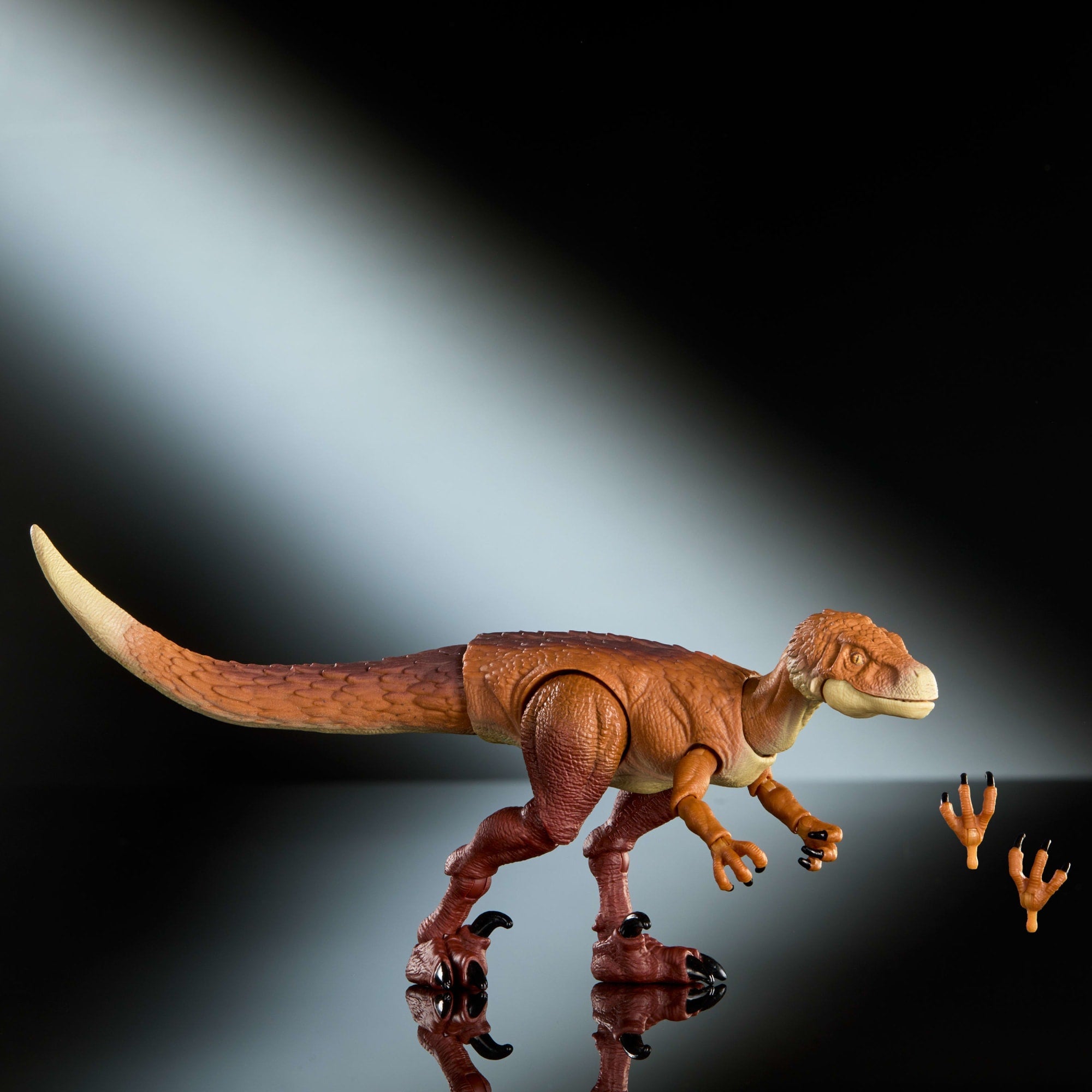 Jurassic World Hammond Collection Ornitholestes Dinosaur Figure, Deluxe Design And 18 Articulations