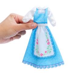 Disney Princess Enchanted Stories Belle Clothing, Town Fashion & Accessories, Inspired By Movie