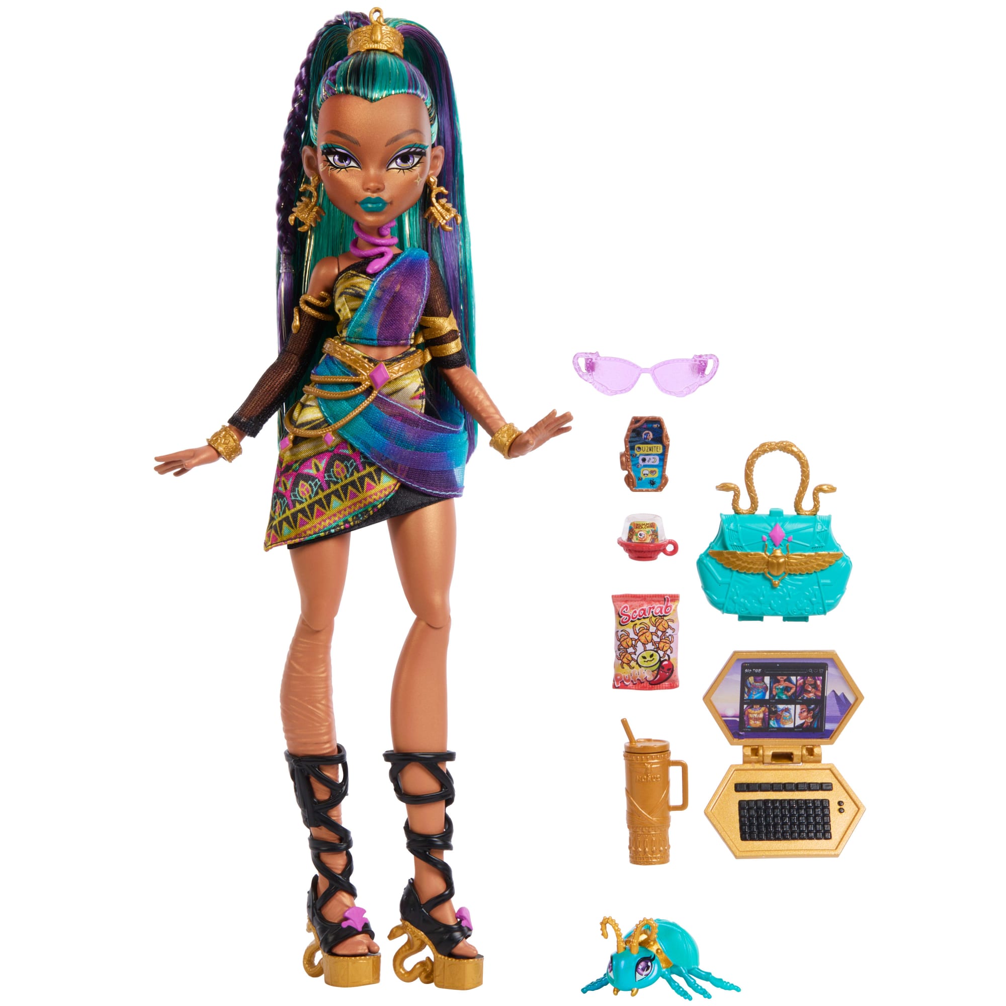 Monster High-Poupée Nefera de Nile